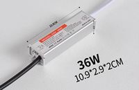 Alimentation à découpage IP67 90% d'efficacité 6W-100W pour bande LED, transformateur, ballast, étanche, anti-humidité, anti-corrosion