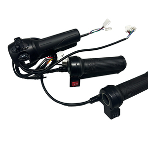 Vente en gros de cyclomoteur électrique, interrupteur de contrôle de vitesse intégré, guidon de scooter électrique - Product Image 1