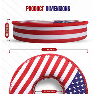 Design personalizado piscina festa <span class=keywords><strong>neoprene</strong></span> cerveja flutuante pode refrigerador flutuar titular stubby - Product Image 4