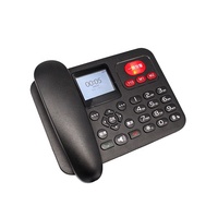 Chinois Meilleure Vente 4G Smart Lte Wifi Combiné Téléphone Sans Fil Fixe Téléphone De Bureau Avec Bouton SOS