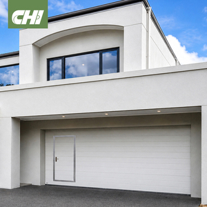 <span class=keywords><strong>Porte</strong></span> <span class=keywords><strong>de</strong></span> <span class=keywords><strong>garage</strong></span> <span class=keywords><strong>sectionnelle</strong></span> isolée avec passage piétonnier, en acier et polymère, pour usage résidentiel et entrepôt, personnalisable, certifiée CE - Product Image 1
