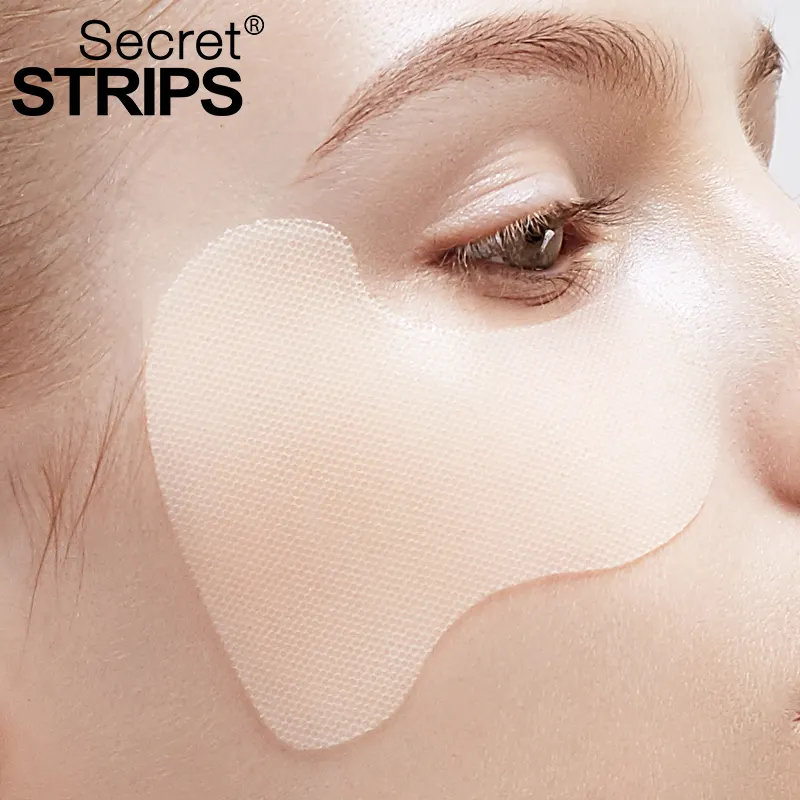 Produk serum anti Keriput, perawatan kecantikan inovatif untuk strip ajaib masker mata kolagen wajah dapat larut