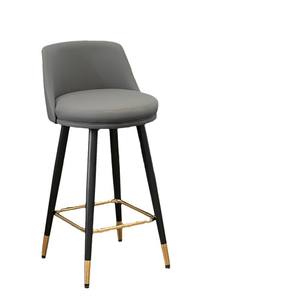 Sedia moderna <span class=keywords><strong>da</strong></span> <span class=keywords><strong>Bar</strong></span> per la casa di lusso regolabile <span class=keywords><strong>in</strong></span> altezza con schienale girevole alla moda <span class=keywords><strong>in</strong></span> <span class=keywords><strong>ferro</strong></span> Art sgabello alto per cucina e soggiorno - Product Image 5