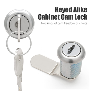 Serrures de tiroir pour meubles, 2 clés, en alliage de zinc, faciles à installer, pour armoires de camping-car, rangement de dossiers, chambre et salle de sport - Vente en gros - Product Image 6