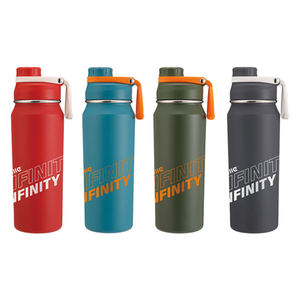 Botella de agua térmica de acero inoxidable para bebidas, bote de agua de 760Ml, personalizado, estilo deportivo promocional, <span class=keywords><strong>Infinite</strong></span> Vitality, colorido, doble pared, 316 - Product Image 1