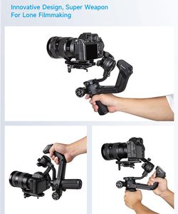 Stabilisateur Feiyu SCORP 2 avec capteur de suivi IA intégré et caméra 3 axes pour appareils photo hybrides et sans miroir - Product Image 5