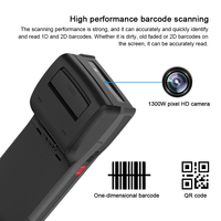 S60 inventario de almacén de compra móvil portátil inalámbrico etiqueta adhesiva impresión portátil Android escáner de código de barras PDA con Software