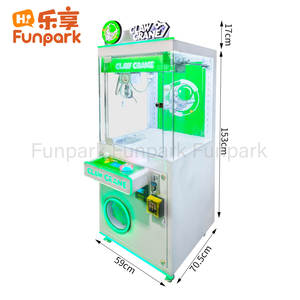 Qianzhijin Máquina de garras mini para niños, máquina de grúa de escritorio operada con monedas, agarrador de juguetes para centro de entretenimiento infantil - Product Image 4