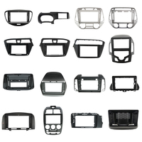Vente directe d'usine Cadre radio de voiture pour HYUNDAI Eon 2012 Noir 10 pouces Navigation automobile Android Cadre