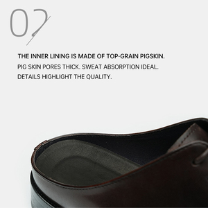 Sandalias de Cuero Vacuno Personalizadas OEM, Modernas, Cómodas, con Aumento de Altura, Estilo Slip-on, Formales para Oficina y Negocios, para Verano y Otoño - Product Image 3
