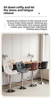 Mobilier nordique moderne tabouret de bar chaises chaises de cuisine réglables en hauteur tabouret haut pivotant chaises de bar pour cuisine café comptoir