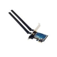 Tarjeta WiFi inalámbrica de 1200Mbps 802.11AC Wifi USB Dongle PCI-E Tarjeta de red para PC de escritorio