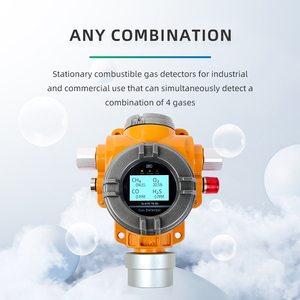 Công nghiệp nổ Độc không gian hạn chế <span class=keywords><strong>CO2</strong></span> Carbon Dioxide 4 trong 1 multigas cố định Gas Detector - Product Image 3