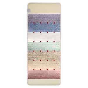 حصيرة تدفئة عالية الجودة من Chakra قوس قزح بالأشعة تحت الحمراء السالبة للتدليك بأيون 660 نانومتر للعلاج الحيوي لليوجا لتخفيف آلام الجسم - Product Image 3