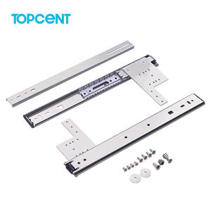 Système de <span class=keywords><strong>porte</strong></span> <span class=keywords><strong>coulissante</strong></span> de <span class=keywords><strong>placard</strong></span> Topcent en gros, rail coulissant à roulement à billes de 35 mm, levier de tiroir de meuble, glissières de <span class=keywords><strong>porte</strong></span> <span class=keywords><strong>coulissante</strong></span> - Product Image 4