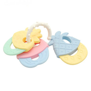<span class=keywords><strong>Massaggiagengive</strong></span> in <span class=keywords><strong>Silicone</strong></span> Senza BPA per Neonati, Giocattolo da Masticare Morbido e Non Tossico per Bambini 0-12 Mesi - Product Image 6
