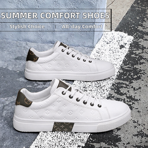 รองเท้าลำลองผู้ชายแบบผูกเชือก พื้นหนา สีพื้น ใส่สบาย ใช้งานได้หลากหลาย รุ่นใหม่ ฤดูหนาว-ฤดูร้อน ปี 2025 - Product Image 2