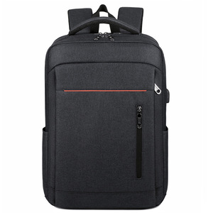 Manufacturer's 1 Inch Air Cushion Laptop <b>Backpack</b> Shockproof Double Straps Contrast Color Leisure Business Travel <b>Backpack</b> - Product Image 3