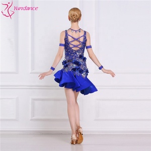 L-16145 baile latino adulto disfraces trajes mujer rumba corrida de toros <span class=keywords><strong>la</strong></span> competencia de baile vestido de baile latino - Product Image 6
