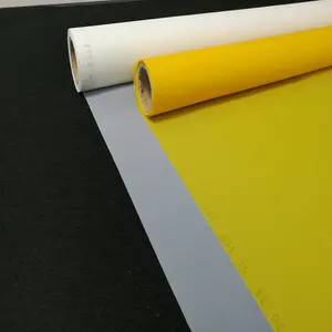 High Quality 43 T Thermal Screen Printing Mesh Roll Polyester / Nylon Screen Printing Mesh