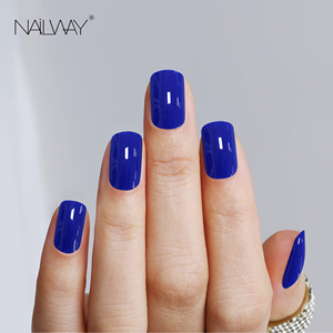 Gel Doux Naturel de Haute Qualité Réutilisable <span class=keywords><strong>Bleu</strong></span> <span class=keywords><strong>Marine</strong></span> <span class=keywords><strong>Ongles</strong></span> Saint Valentin Appuyez sur <span class=keywords><strong>Ongles</strong></span> Faux <span class=keywords><strong>Ongles</strong></span> En Gros - Product Image 1