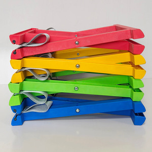 <b>Plastic</b> Folding <b>Stool</b> Square Green Foldable Outdoor Garden Chair Portable Multi Purpose - Product Image 2