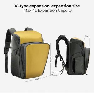 Échantillon gratuit : Sacs à appareil photo professionnels pour photographes, grande capacité, étui pour appareil photo imperméable, sac à dos pour photographie - Product Image 6