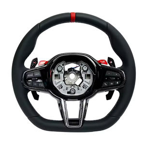 พวงมาลัยคาร์บอนไฟเบอร์ปรับแต่งได้สำหรับ BMW G20 G30 G21 G22 G23 3ชุด320i 325i 330i M340i G21 G26 G42พวงมาลัย G29 - Product Image 4