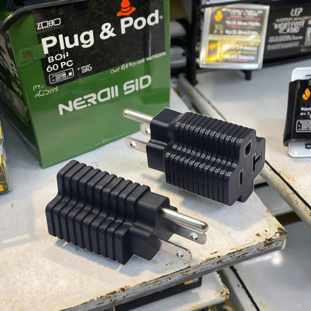USA NEMA 5-15P Male Plug to NEMA 5-20R/5-15R Female Power Socket Adapter Converter Industrial PVC Electrical Plug From the US