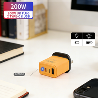 Pengisi Daya PD OEM USB A Power Delivery Pengisi Daya Cepat untuk Perjalanan dengan Tipe C USB A Colokan Tiga Pin US UK EU Aksesoris Ponsel