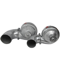 Pompe à eau flexible de 4/6/8/10 pouces, pompe d'irrigation en alliage d'aluminium pour eau de rivière