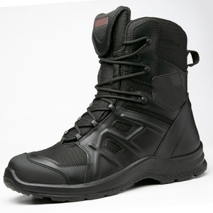 <span class=keywords><strong>Bottes</strong></span> de sécurité d'entraînement personnalisées imperméables à tige basse, moyenne ou haute, en cuir, pour le désert, la randonnée en plein air et l'alpinisme - Product Image 3