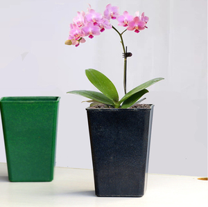 Petit <span class=keywords><strong>pot</strong></span> de fleurs d'intérieur <span class=keywords><strong>rectangulaire</strong></span> en plastique fibre de <span class=keywords><strong>bambou</strong></span> bon marché en gros - Product Image 5