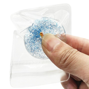 New Ocean Planet Goldfish Squishy <b>Ball</b> TPR Soft Bouncy Decompression Toy Girls Adults New Stress Relief Gift - Product Image 5