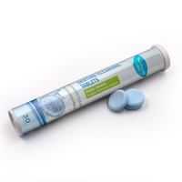 Tablettes de nettoyage antibactériennes pour prothèses dentaires Ensemble de soins dentaires de 30 pièces