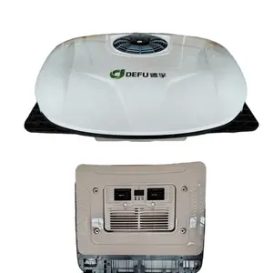 Universal DC 12V 24V Rooftop Air Conditioning Parking Truck Sleeper Van Roof Mounted Air Conditioner