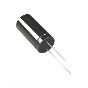 ตัวเก็บประจุแบบ Through Hole ยี่ห้อ Manufacturer Channel รุ่น CAP ALUM 82UF 20% 120V RADIAL TH 82 uF REH1020820M120K - Product Image 1