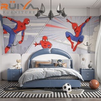 Risan 2022 — lit à thème spiderman pour enfant, nouveau-né tendance, chambre d'enfant, maison, en usine,