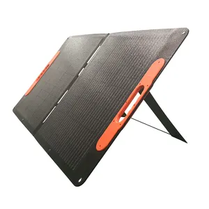 100w 20v mono Foldable Portable solar panel backpack etfe flexible solar panels for camping