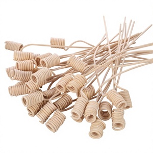 Customized Fragrance Curly Stick Natural Essential Oil Wooden Rattan <b>Reed</b> <b>Diffuser</b> Wave Sticks Home Decoration Free Sample - Product Image 2