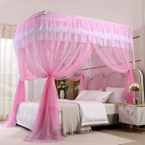 Mùa Hè Mới Pháp Châu Âu Giấc Mơ Lãng Mạn Công Chúa Phòng Ngủ Đôi Giường Kính Thiên Văn Cần Câu Hình Chữ U Theo Dõi Màn Chống Muỗi - Product Image 5