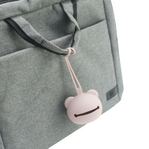 Bolsa de Almacenamiento Portátil para Chupetes, a Prueba de Polvo, Cadena para Chupetes con Diseño de Panda, Soporte de Silicona Colorido, Juguete de Dentición Seguro de Grado Alimenticio para Bebés - Product Image 2
