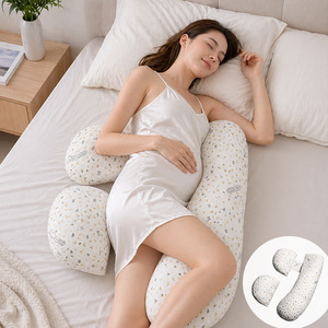 Almohada de Cuerpo Completo OEKO Personalizada, Ajustable, en Forma de H, con Soporte para la Cintura y el Vientre, para Mujeres Embarazadas - Product Image 1