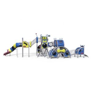 Outdoor Playground <b>Plastic</b> Amusement Equipment <b>Slide</b> with Ce/ISO Certificate for Children - Product Image 1