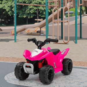 سيارة لعبة بلاستيكية كهربائية ملونة تعمل بالبطارية 6 فولت بأربع عجلات مع مشغل موسيقى MP3 للأطفال من 2 إلى 4 سنوات لتمرين التوازن - Product Image 3