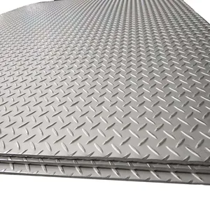 Cold Rolled Structural Steel Chequered Steel Sheet 1.8-8.0mm Checkered Iron Sheet Chequered Sheet