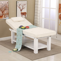 Table de massage électrique style Asie du Sud-Est en cuir synthétique pour usage commercial, table de massage thaïlandaise, lit de beauté