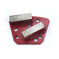 Outils de segment de meulage diamanté ASL Blastrac, disque abrasif, meulage du béton, diamant + poudre métallique, haute efficacité de meulage, OEM