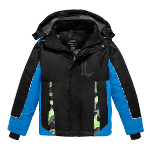 <span class=keywords><strong>Chaqueta</strong></span> de nieve de esquí impermeable para niños y niñas, <span class=keywords><strong>chaqueta</strong></span> de invierno a prueba de viento con capucha - Product Image 5