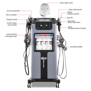 Hot Selling 11-in-1 Skin Management Instrument Hydro Dermabrasion Oxygen Facial Cleaning Skin Care Machine SPA EU UK US - Product Image 4